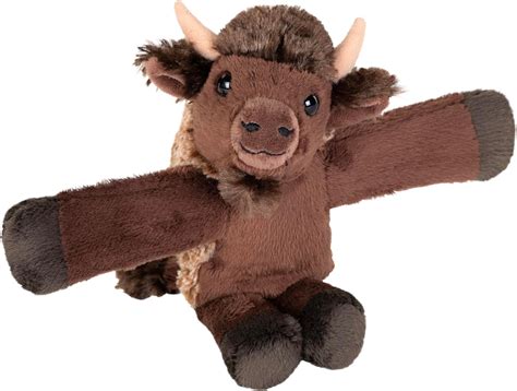 Amazon.com: Wild Republic Huggers Bison, Stuffed Animal, 4.5 inch ...