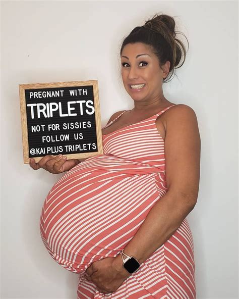 Pinterest | 33 weeks pregnant, Pregnant, Triplets pregnancy
