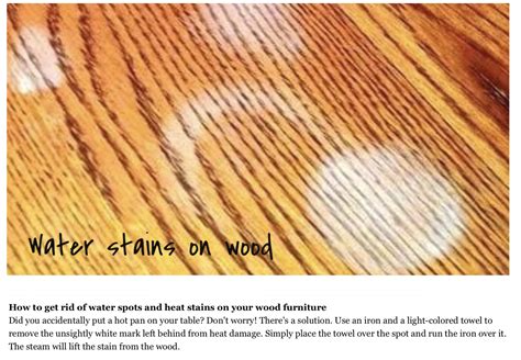 How To Fix Water Stains On Wood - www.inf-inet.com