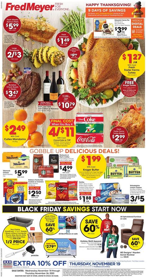 Fred Meyer Weekly Ad & Specials from November 18