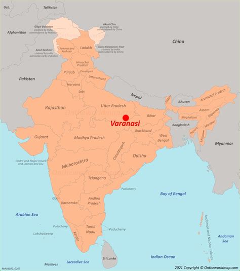 Varanasi Map | India | Discover Varanasi with Detailed Maps
