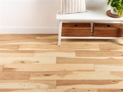Hickory Distressed Engineered Flooring Timberline Collection
