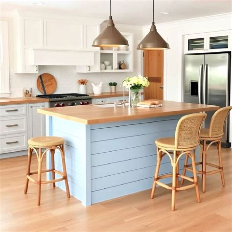 15 Shiplap Kitchen Island Ideas You Can Copy
