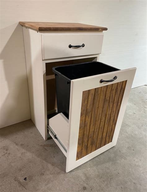 Pull Out Trash Can Cabinet - Etsy