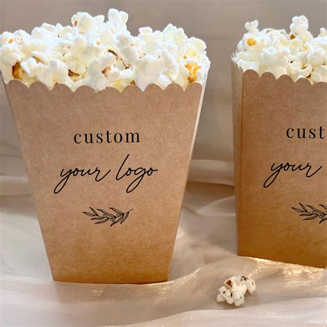 Personalized Popcorn Bags