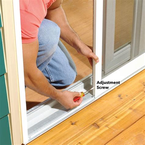 How To Adjust Wheels On Sliding Doors