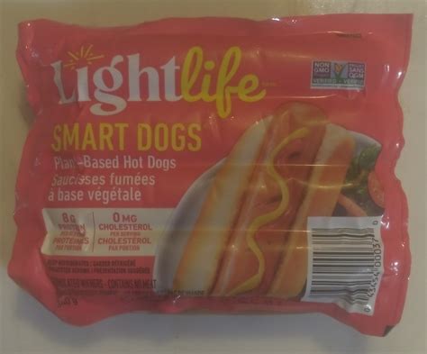 Smart Dogs Plant-Based Hot Dogs Canada - Lightlife - 340 g