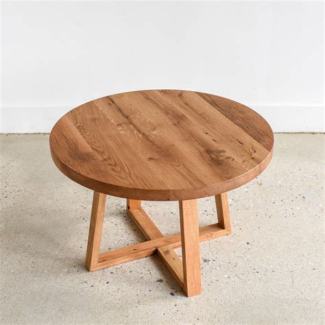 Solid Wood Round Coffee Table | What We Make – What WE Make