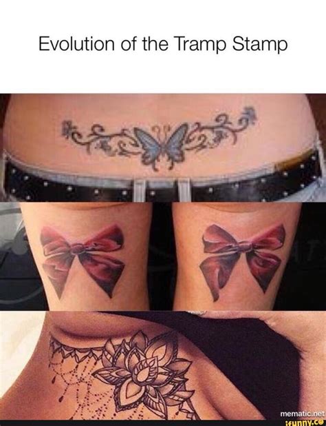 Evolution of the Tramp Stamp - iFunny