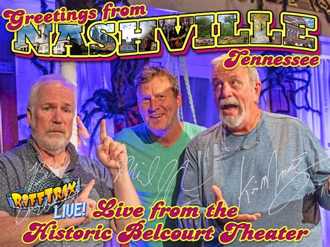 Thanks for coming to RiffTrax Live!