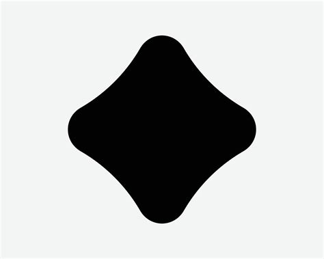 Diamond Shape Icon. Shine Spark Star Light Decoration Flare Flash Glow ...