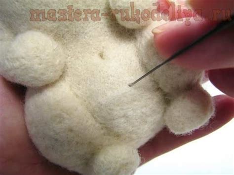 Мастер-класс по сухому валянию: Зайка | Needle felted animals, Felting ...