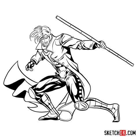 Drawings Of Gambit