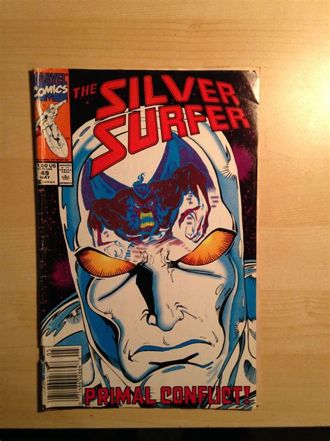 THE SILVER SURFER | Silver surfer, Comic book cover, Etsy