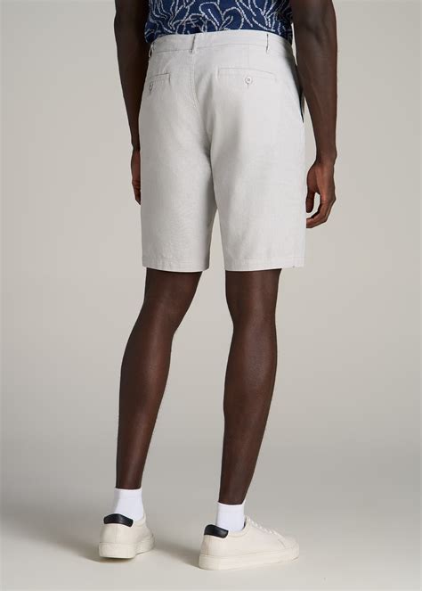 American Tall | Linen Shorts for Tall Men