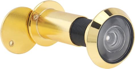 Door Viewer Peep Hole, 200-degree Door Viewer, Peephole with Heavy Duty Rotating Privacy Cover ...