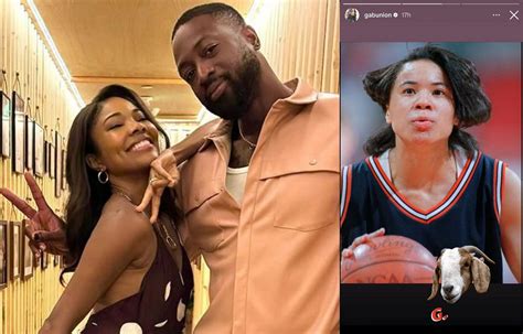 Dwyane Wade’s wife Gabrielle Union declares Dawn Staley GOAT after NCAA ...