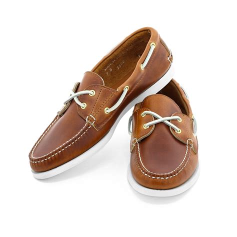 Women's Marion Boat Shoe Chicago Tan | Rancourt & Co. | Women's Boots ...