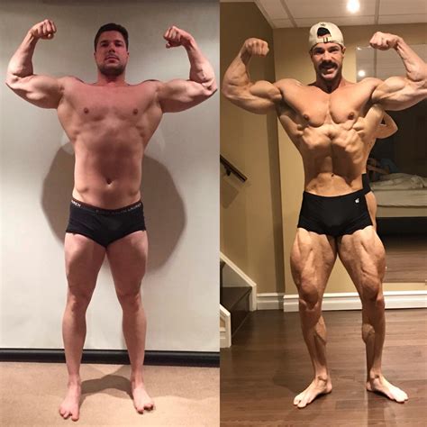 M/28/6’1 [200lbs > 210lbs = 10lbs] before and after bodybuilding ...