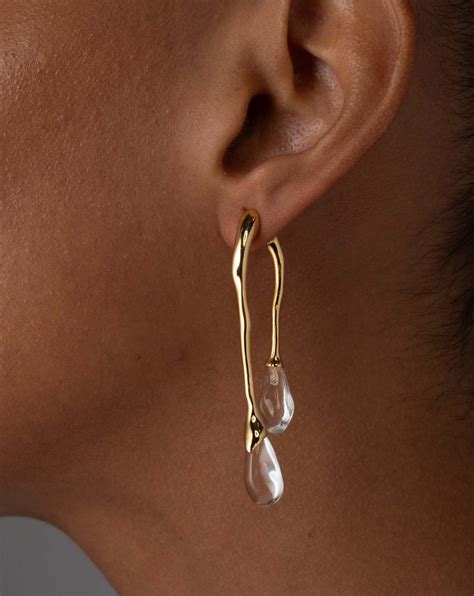 Front-Back Earrings | Designer Gold & Silver Front-Back Earrings
