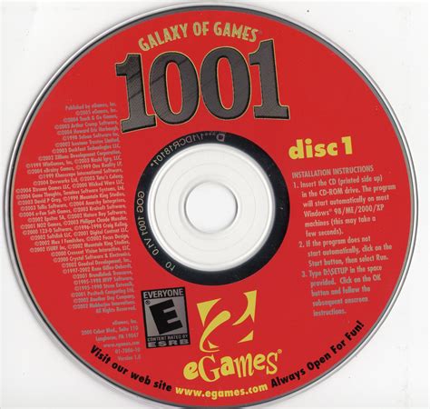Galaxy of Games - 1001 (eGames)(2005) : eGames : Free Download, Borrow ...