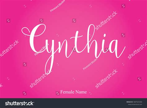 Cynthia Definition Of Name