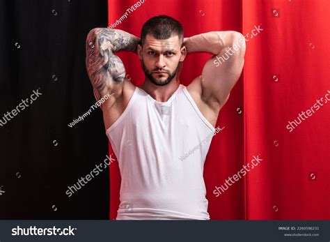 Male Model Showing Muscle: Over 18,048 Royalty-Free Licensable Stock ...