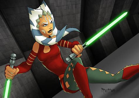 Ahsoka Tano by JAPfeiffer on deviantART | Star wars wallpaper, Star ...