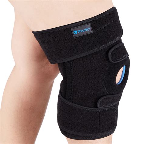 Nvorliy Plus Size Knee Brace, XL/2XL for Men & Women, Adjustable ...