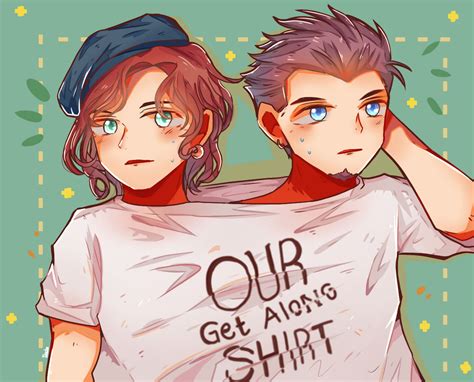 Comm: Get Along Shirt by destalva on DeviantArt