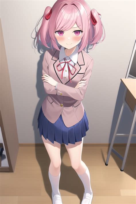 Natsuki (Doki Doki Literature Club) 3 by red5805 on DeviantArt