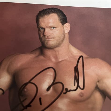 WWE CHRIS BENOIT P-882 HAND SIGNED 8X10 ORIGINAL PROMO PHOTO VERY RARE ...