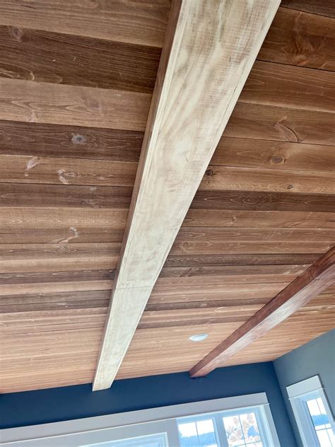 Installing Cedar Ceiling Planks Installing Wood Ceilings & Cost