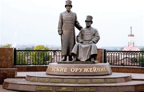 Памятник ижевским оружейникам - архитектурные особенности памятника и ...