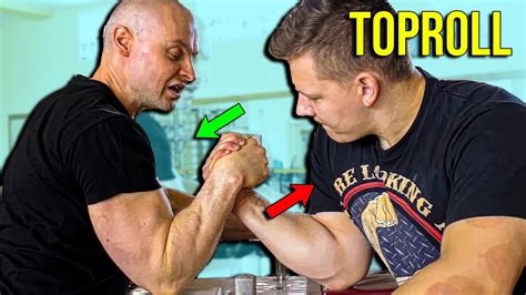 Arm wrestling Techniques Mastering the Attacking Style Toproll - YouTube