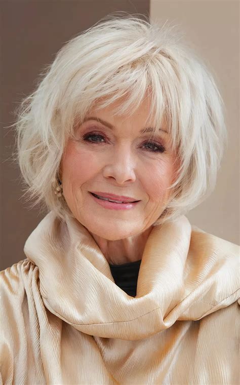 51 Incredible Short Choppy Haircuts for Women Over 60 | Haircut gray hair, Layered haircuts for ...