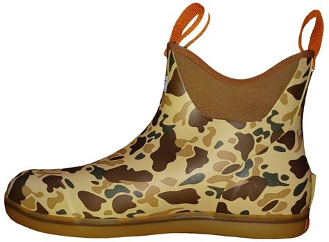 Xtratuf Men's 6 in Ankle Deck Boot - Duck Camo/Tan | eBay