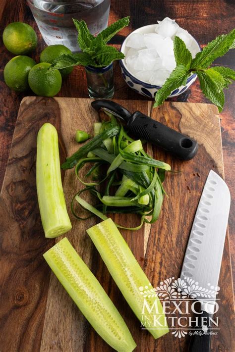 Cucumber Lime Agua Fresca | Mexican Drinks, Quick and Easy.