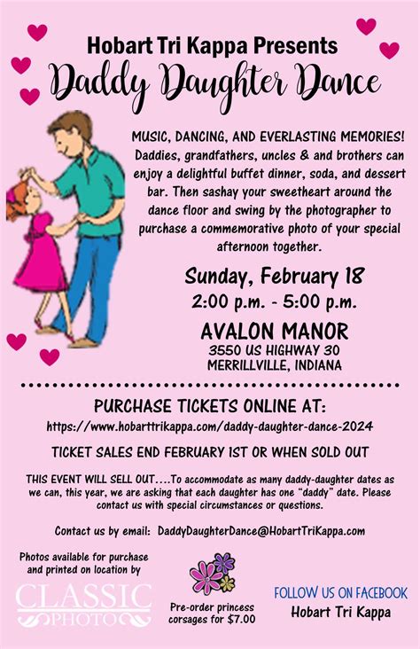Hobart Daddy Daughter Dance by Tri Kappa - PanoramaNOW Entertainment News