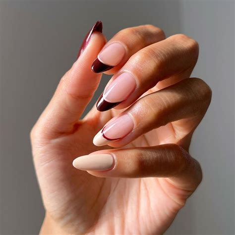 20 French Manicures For Fall, From Taupe to Tortoiseshell