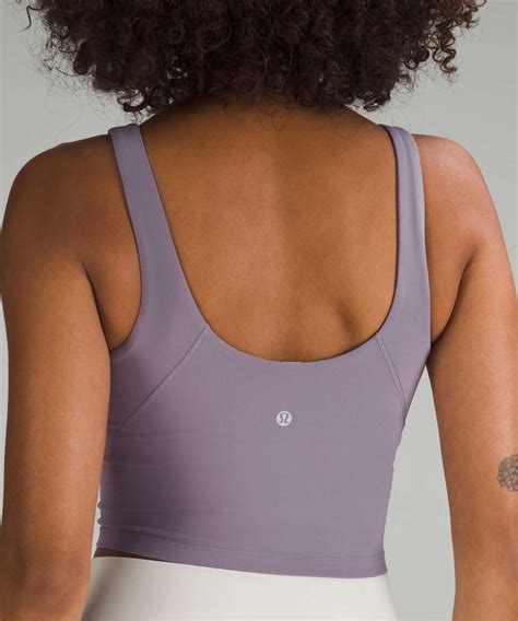 Lululemon Align Tank Top *Light Support, C/D Cup - Purple Ash - lulu ...