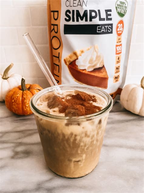 Cold Brew with Pumpkin Protein Cold Foam Recipe Rachel Dodge