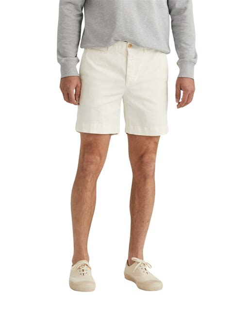 Morris Stockholm Jeffrey Short Chino Shorts - Off-White | Follestad