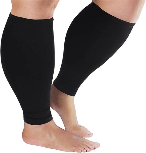 Plus Size Compression Sleeves for Calves Women Wide Calf Compression ...