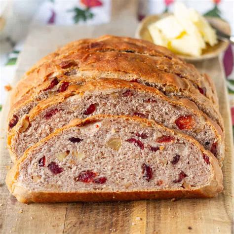 Cranberry Walnut Bread Recipe - Tasha's Artisan Foods