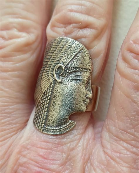 Jewel of the Nile, Art Deco Egyptian Pharaoh Ring, Ra Sons, Ancient ...