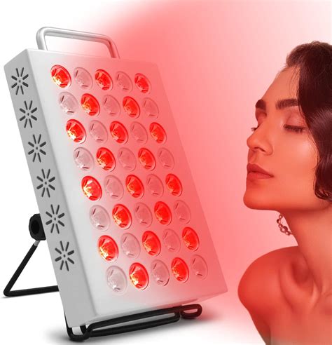 Amazon.com: Hottoerak Red Light Therapy for Body, 660nm＆850nm Near Infrared Light Therapy Panel ...
