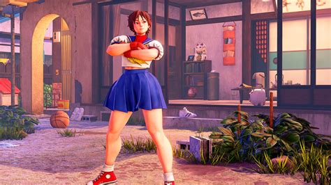 Sakura Kasugano wearing her classic outfit by L-Dawg211 on DeviantArt