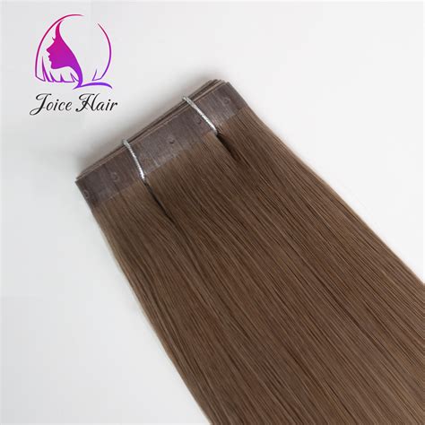 Butterfly Weft Pu Skin Weft Hair Extensions - Premium Virgin Hair(Dark ...