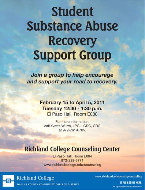 Group Counseling Flyer Template